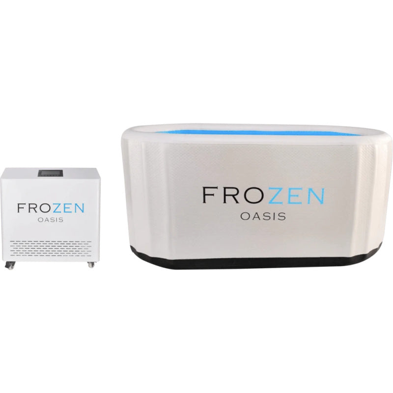 Frozen Oasis Inflatable Cold Plunge and Chiller Bundle