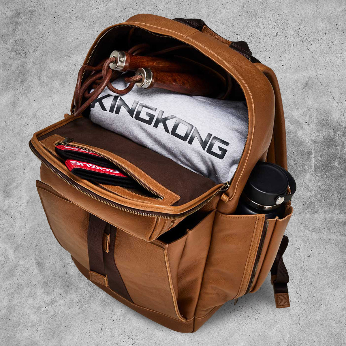 KING KONG - HERITAGE LEATHER BACKPACK