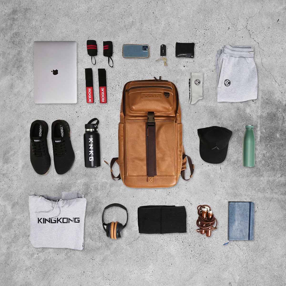 KING KONG - HERITAGE LEATHER BACKPACK
