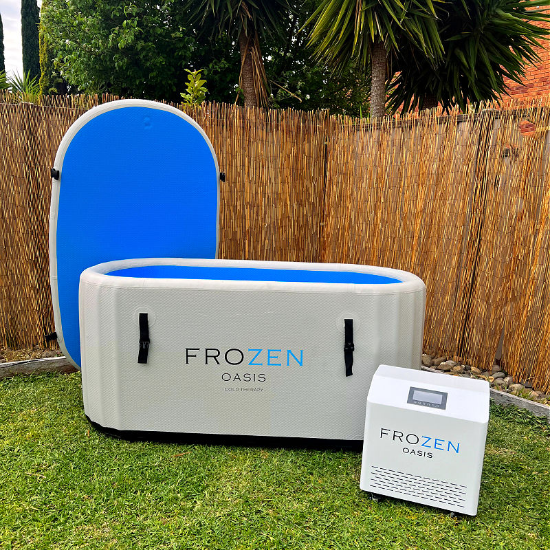 Frozen Oasis Inflatable Cold Plunge and Chiller Bundle