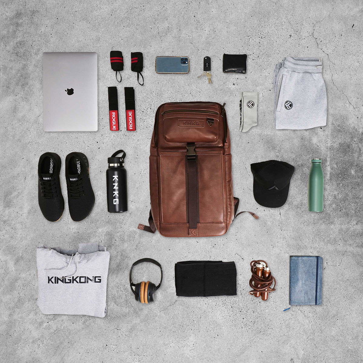 KING KONG - HERITAGE LEATHER BACKPACK