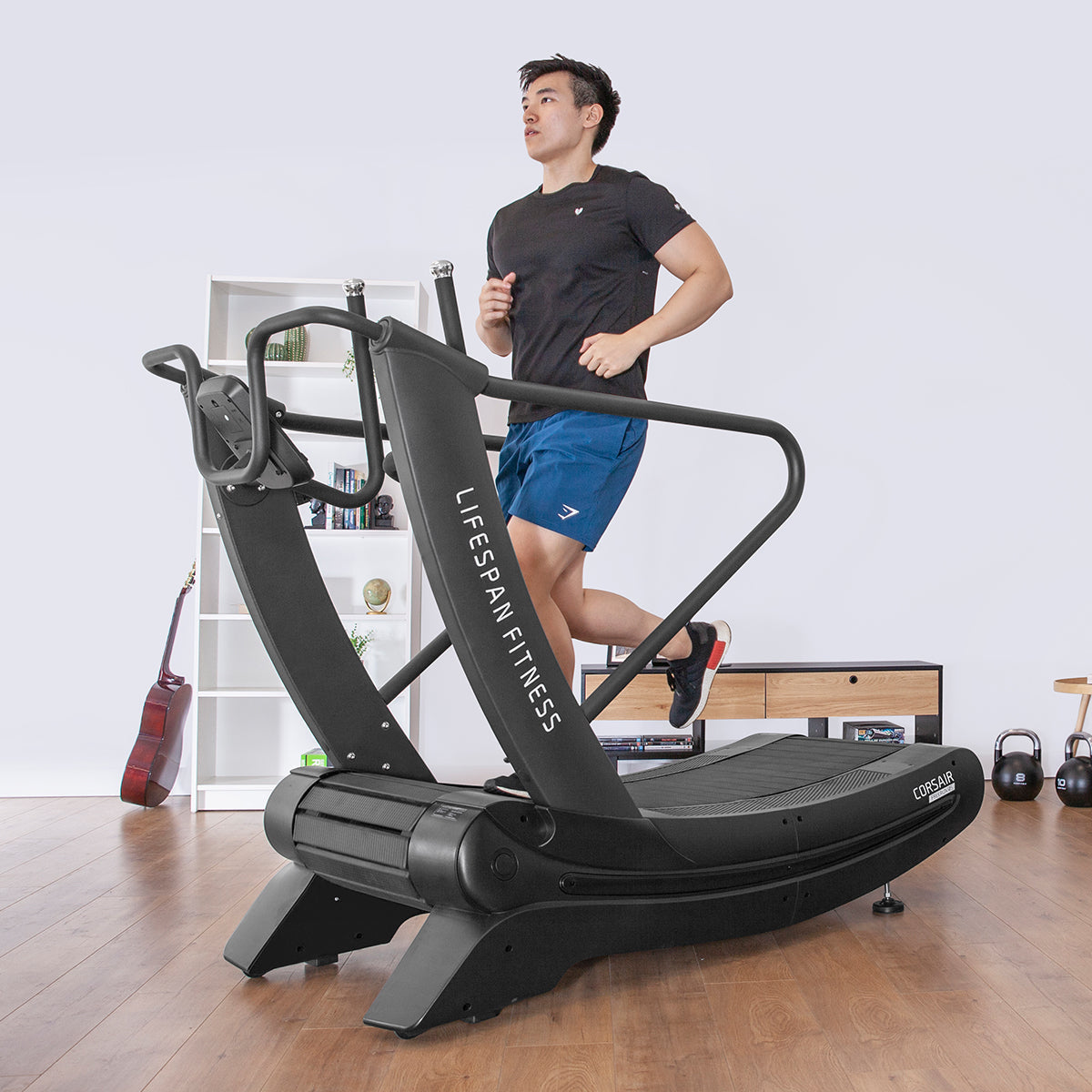 Lifespan Fitness - Corsair FreeRun 105 Curved Treadmill